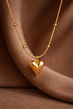 Heart’ Pendant Charm with Chain
